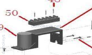AN-MOTORS ASL.106 : Набор крепления конденсатора, подключений и узла выключателей конечных положений