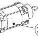 Alutech ASW.5007-F : Электродвигатель с катушкой тормоза электромагнитного (в сборе)