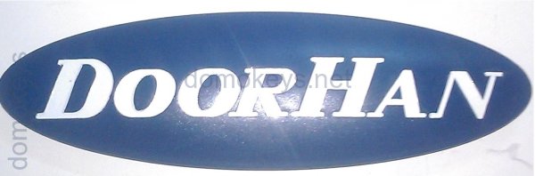 DoorHan DHG018 : Логотип DoorHan для привода SECTIONAL