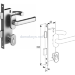 DoorHan 25148-2N : Комплект замка со штифтом на 8 мм для врезной калитки