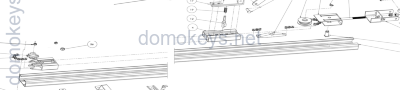 AN-MOTORS ASG.101/4200 : Рейка приводная комплекта ASG1000/4KIT (рейка длинной 4,2м)