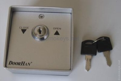DoorHan SWM : Выключатель металлический кнопка-ключ для рольставен 