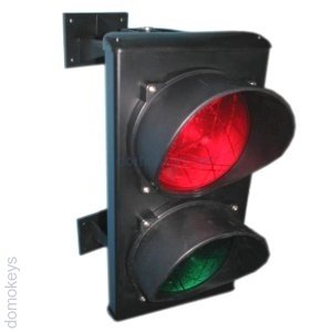 CAME С0000710.2 : Светофор светодиодный, 2-секционный, красный-зеленый, 230В