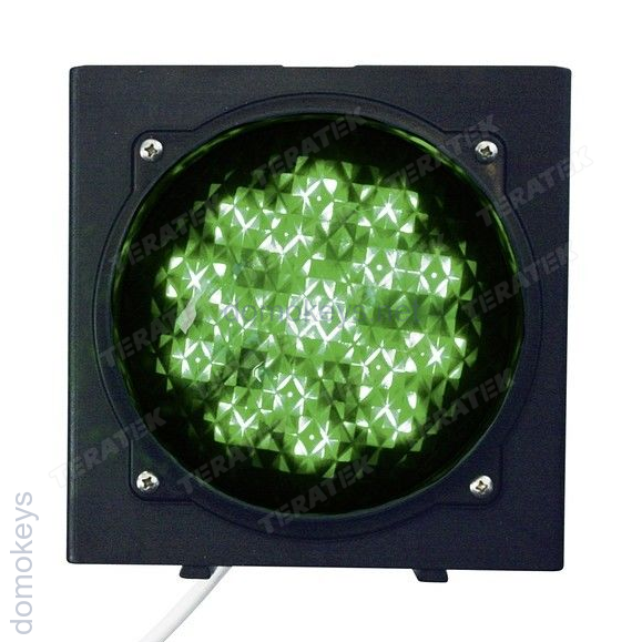 CAME С0000704.1 : Светофор светодиодный, 1-секционный, зеленый, 230В 